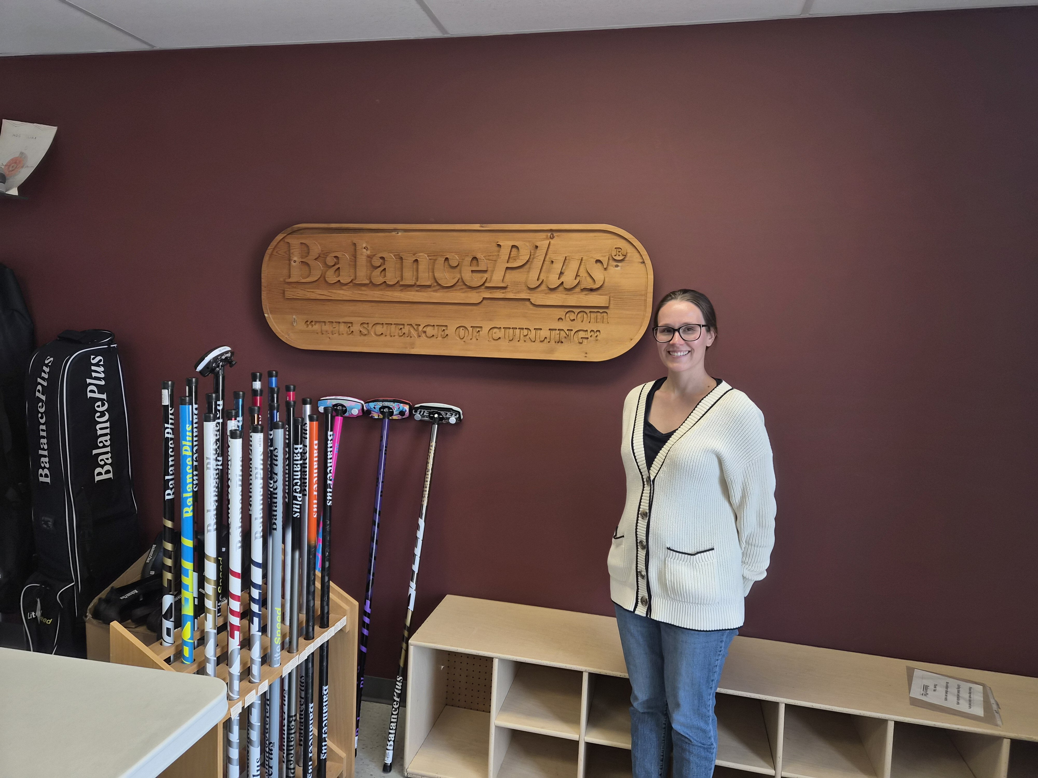 BalancePlus Sharon Stone - die Die Wissenschaft des Curlings