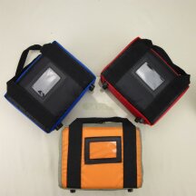 Minigolfballtasche "Pro-Bag" blau-schwarz