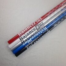 BalancePlus Curlingbesen Fiberglasgriff rot/weiss 26mm
