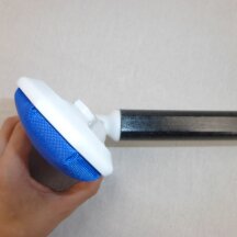 Olson Rookie Bundle: Crosskick curlingshoe + anti slider + fibreglas curling broom with PYRO head M8