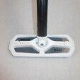 Olson Starterset: Crosskick Curlingschuh + Gripper + Fiberglas Curlingbesen mit beweglichem Kopf M11,5