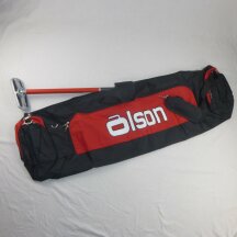 Olson Stick Broom Bag black-red