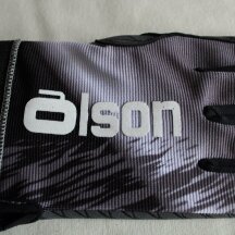 Olson Curling Gloves Friction  grey-black L