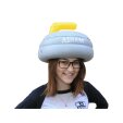 Curling Stone as hat(inflatable)