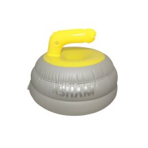 Curling Stone as hat(inflatable) yellow