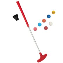 Minigolf Kombiset für Kinder 80 cm schwarz