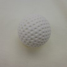 Minigolfball Allround Standard genoppt weiss