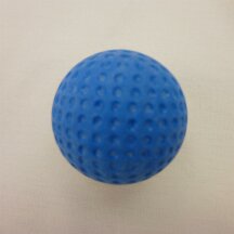 Minigolfball Allround Standard genoppt blau