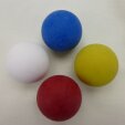 Minigolfball Stopper glatt weiss