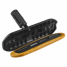 Air Head (Clip System) for Curlingbroom (with pad) black-1 1/8" (2,9 cm)