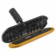 Air Head (Clip System) for Curlingbroom (with pad) black-1 1/8" (2,9 cm)