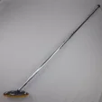 Hardline IcePad Curling Broom