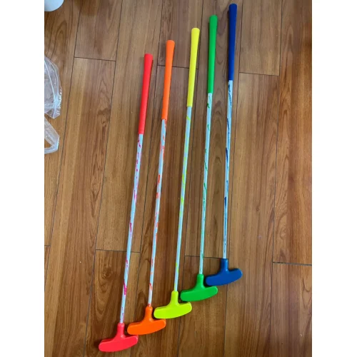 Minigolf Putter Blacklight for both sides long 100cm
