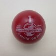 Minigolfball Smilie Turnierqualität 1 rot - ca. 10cm, eher weich, ca. 39g