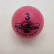 Minigolfball Smilie Turnierqualität 3 pink - ca. 20cm, sehr hart, ca. 40g