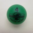 Minigolfball Smilie Turnierqualität 4 grün - ca. 20cm, mittelhart, ca. 40g