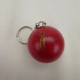 Minigolfball Keychain red
