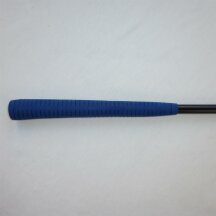 Minigolfschläger Top Scorer beidseitig schwarz, Griff blau Normallänge 93cm