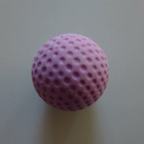 Minigolfball Allround Standard genoppt violett