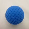 Minigolfball Standard weich mittelschnell